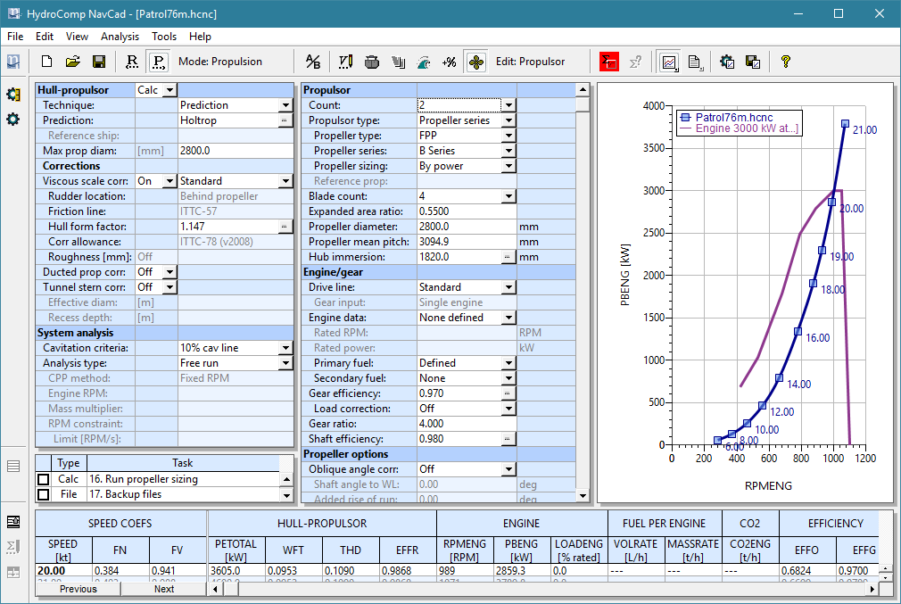 NavCad screen shot