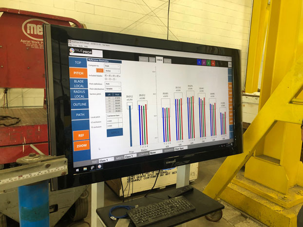 TrueProp Software for Propeller Inspection and repair