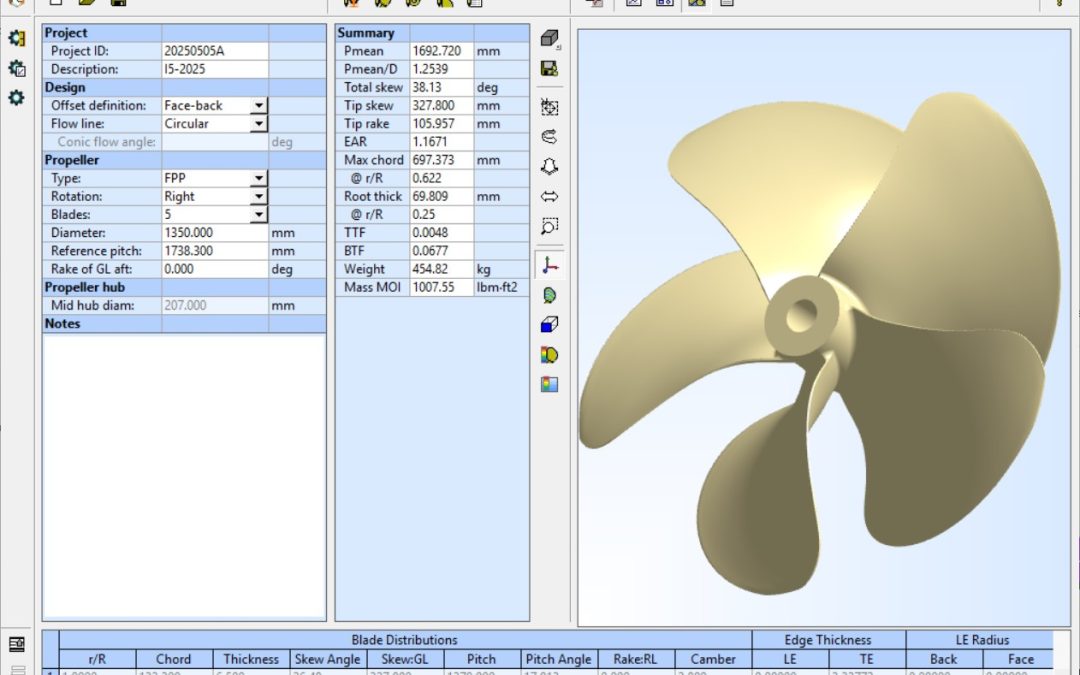 HydroComp PropCad 2025 Released